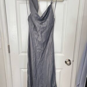 Elegant Gray Women's Dress